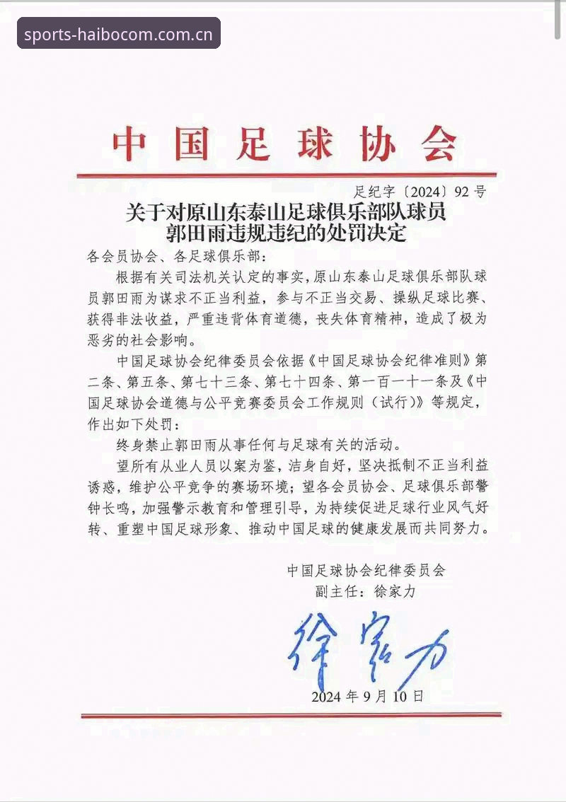 海博体育平台解读足协第三批禁足名单：中国足球反腐风暴下的行业变革指南